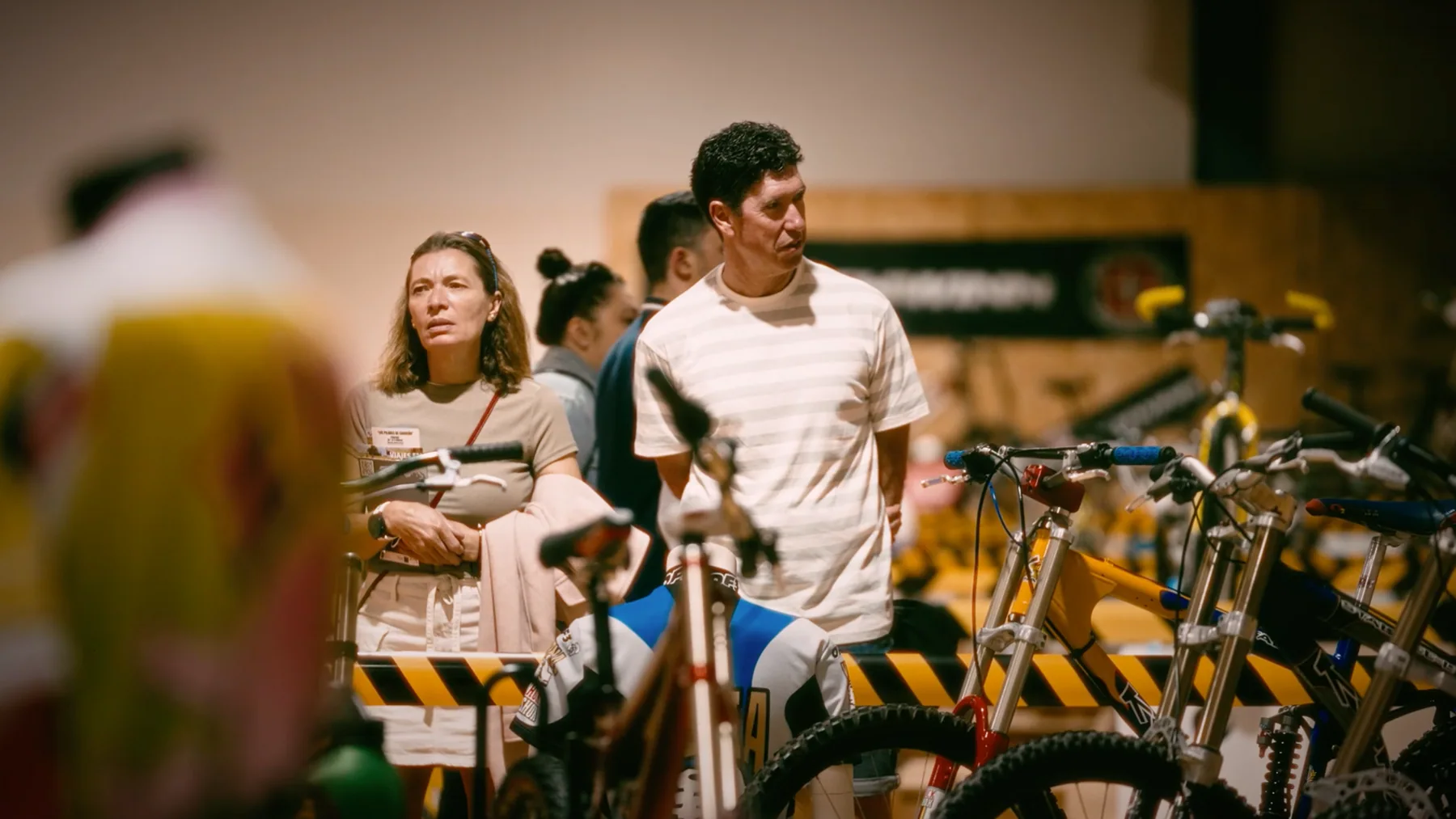 Bicicletas y visitantes en Asturias Bike Weekend